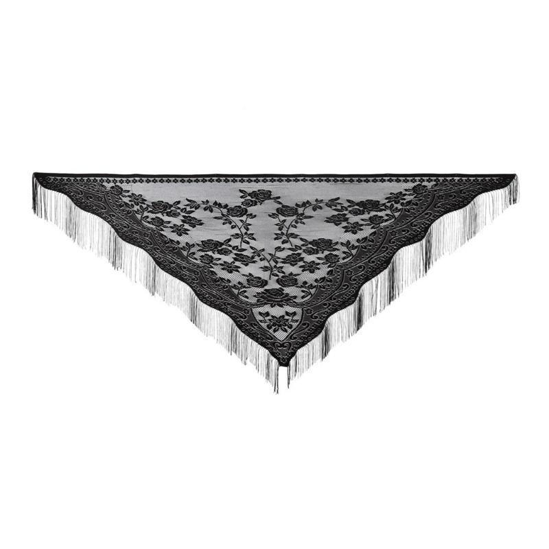 Tassel Fringe Trim - 652F Elegante sciarpa in pizzo con