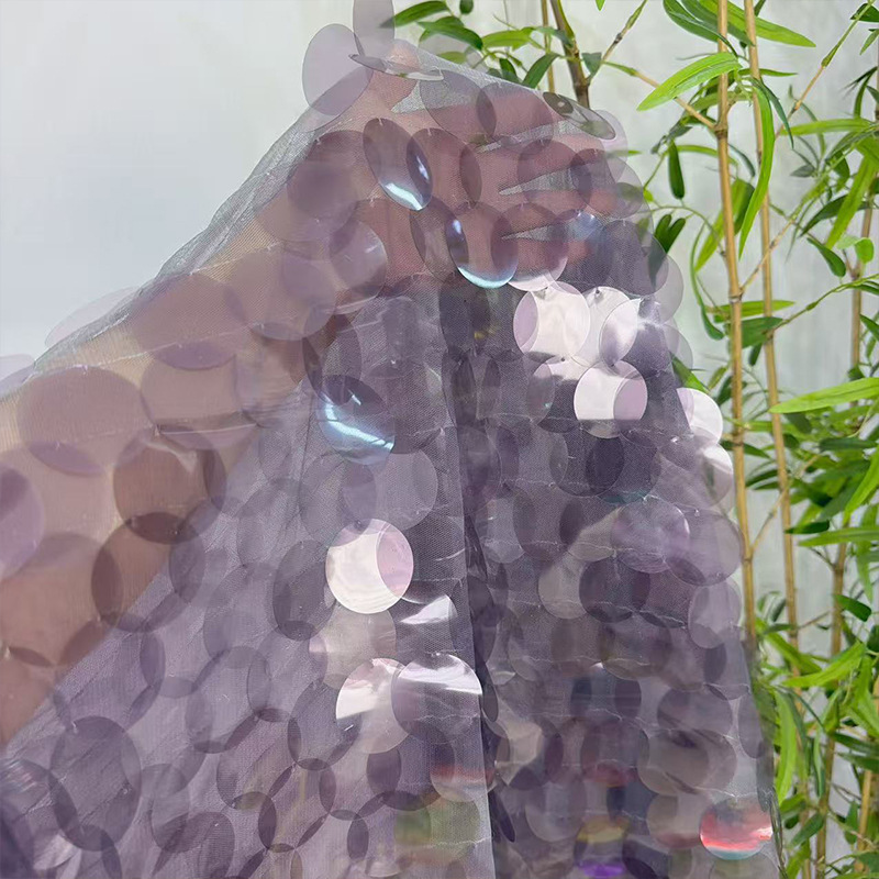 Tessuto in Tulle a Rete Ricama - Sequin Fabric Panel recensione e prezzo