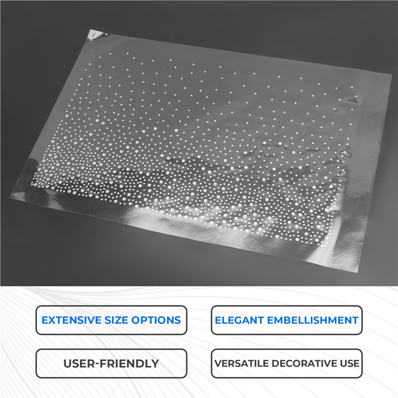 AT02-Fogli di Strass Termoades - Hotfix Rhinestone Sheet recensione e prezzo