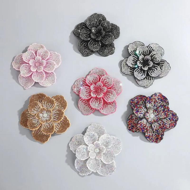 1 pezzo di toppa floreale trid - Craft Embellishment recensione e prezzo