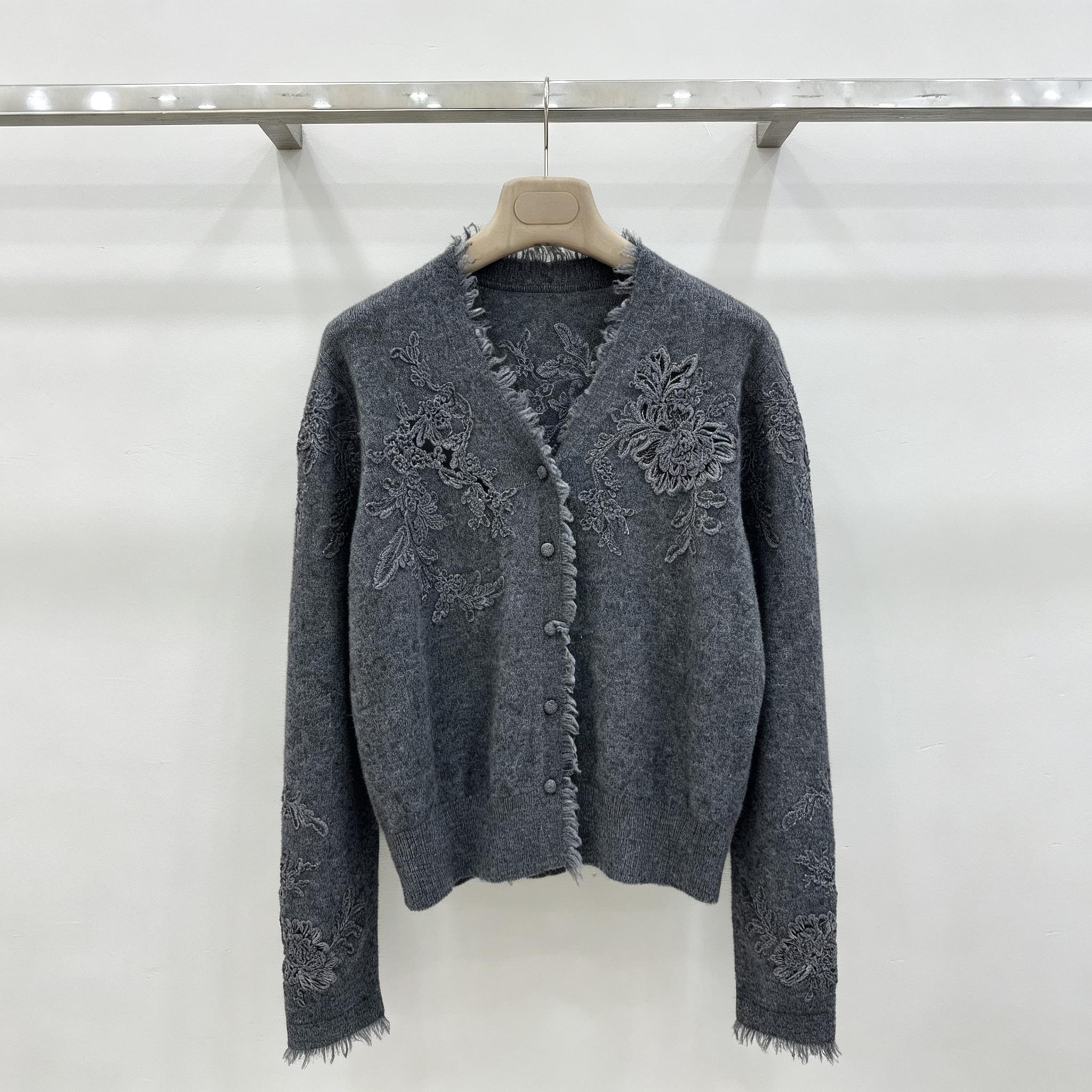 Cardigan da donna in maglia co - Tassel Fringe Trim recensione e prezzo