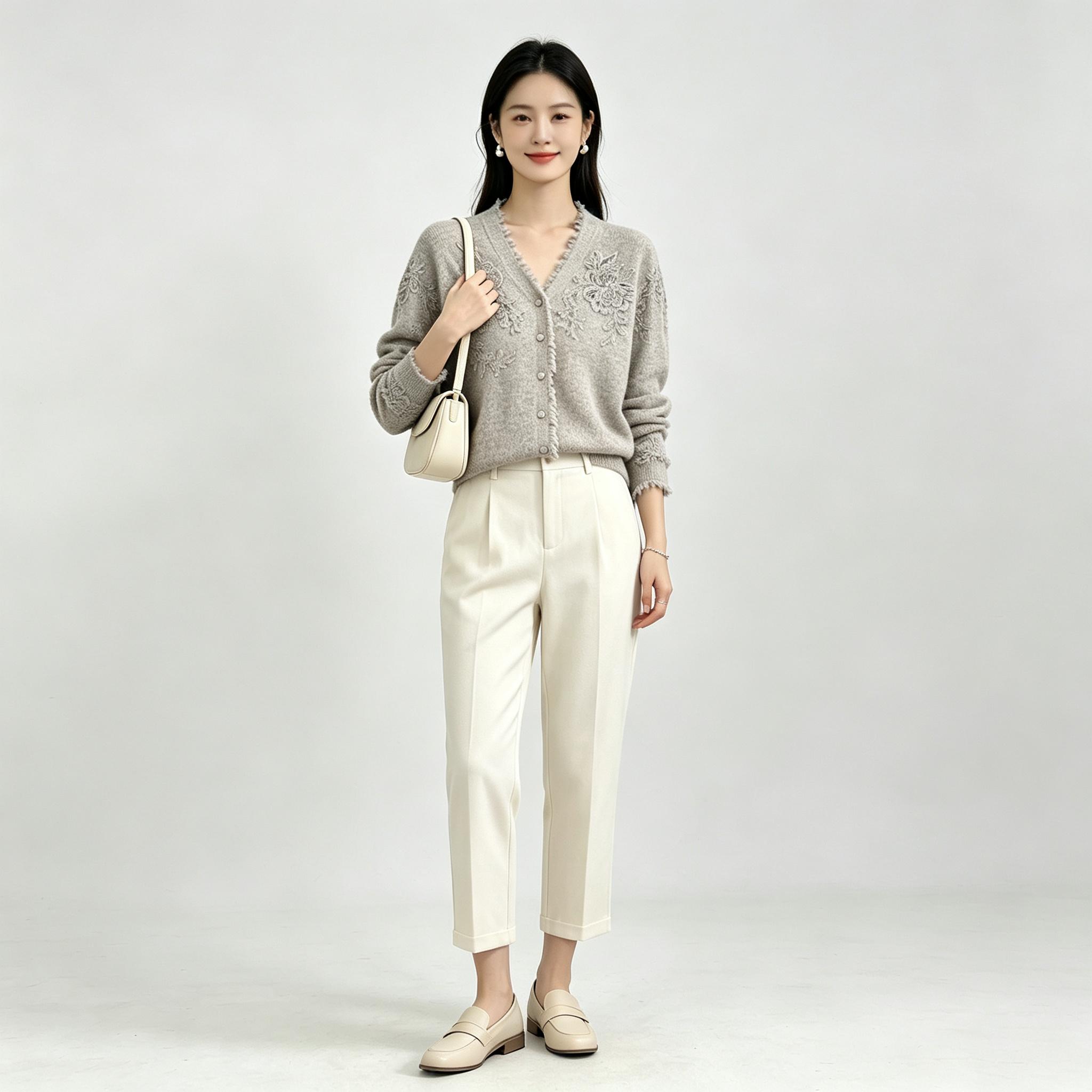 Cardigan da donna in maglia co - Tassel Fringe Trim recensione e prezzo