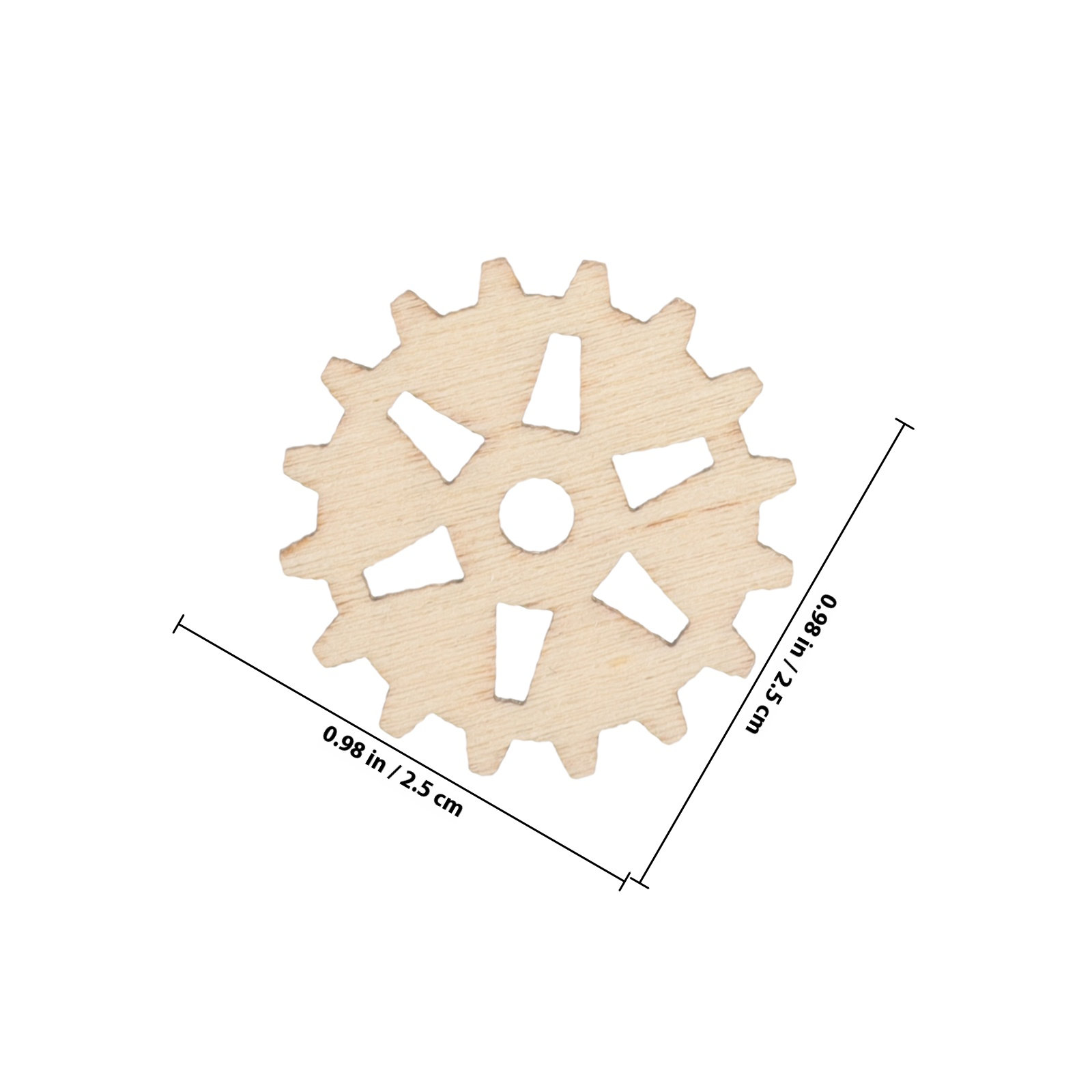 100 Pezzi di Ingranaggi in Leg - Craft Embellishment recensione e prezzo