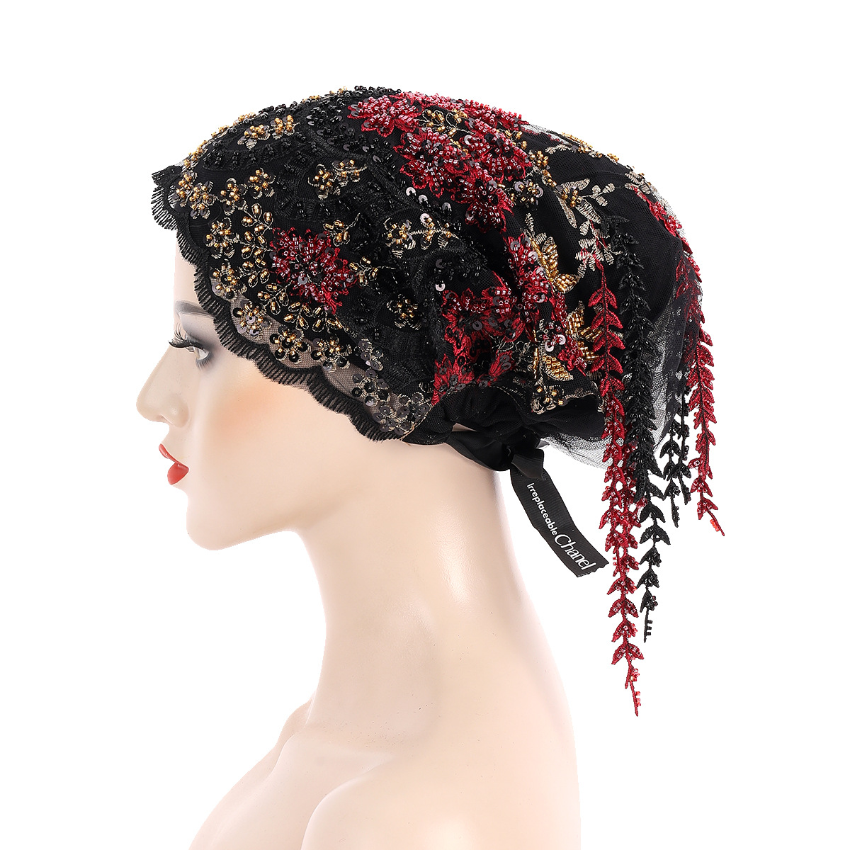 Nuovo etnico nappa foulard in  - Tassel Fringe Trim recensione e prezzo